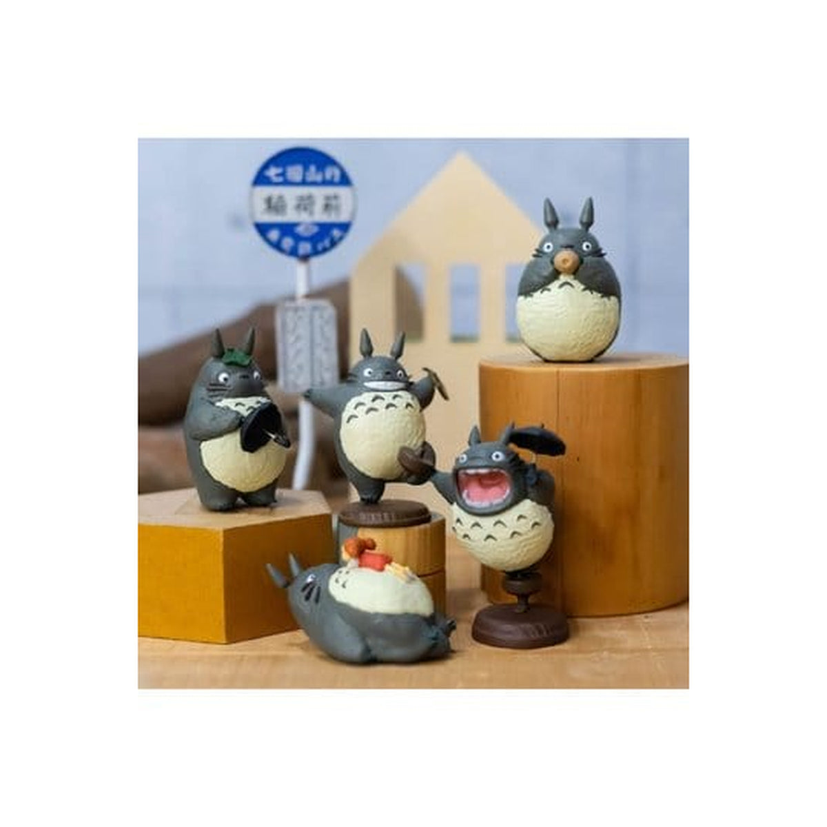 Produktbild Mein Nachbar Totoro Minifiguren Collection Totoro 5 cm Blind Box Sortiment (6)
