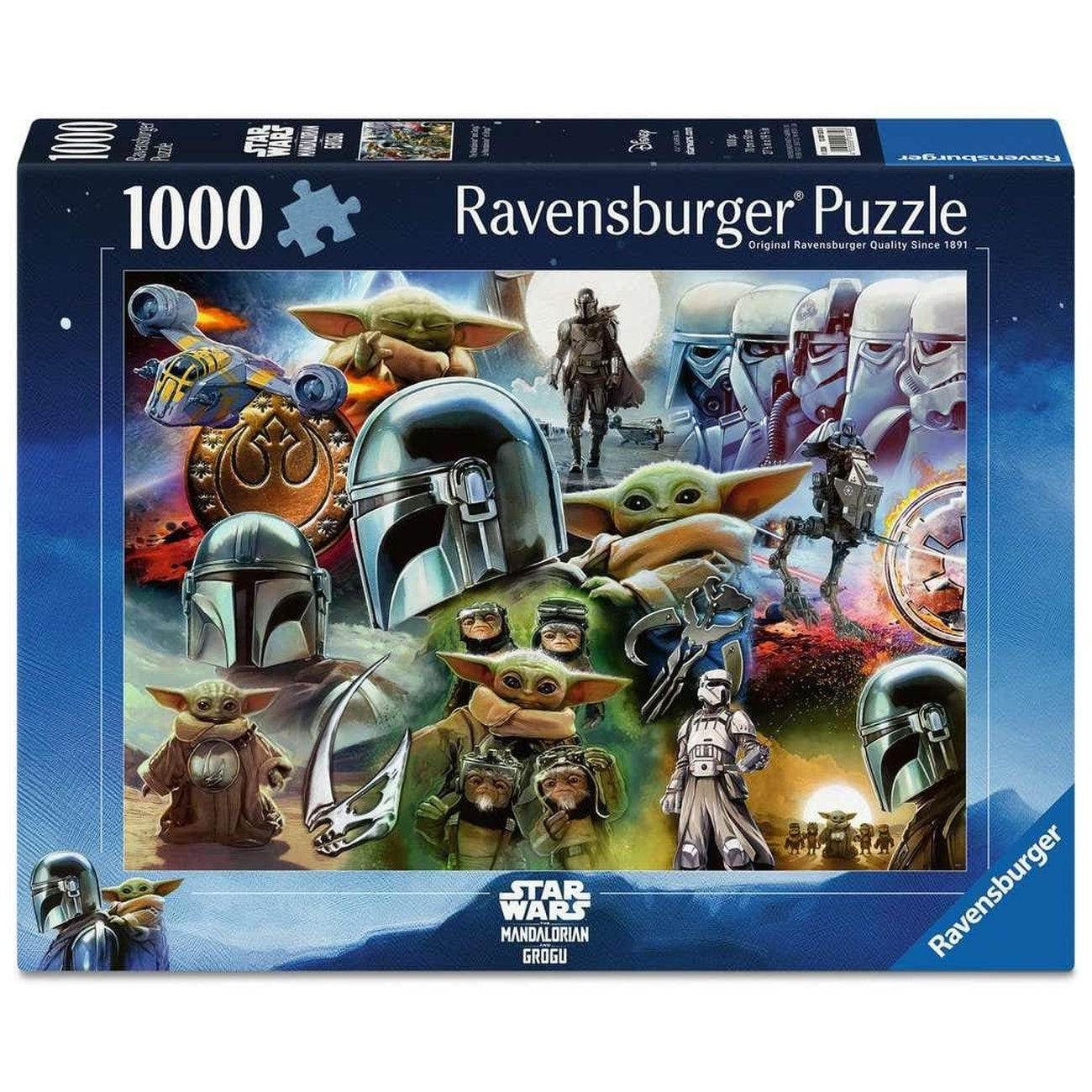 Produktbild The Mandalorian and Grogu Puzzle (1000 Teile)