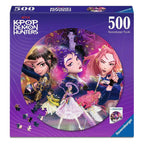 Produktbild KPop Demon Hunters Rundpuzzle For the fans! (500 Teile)