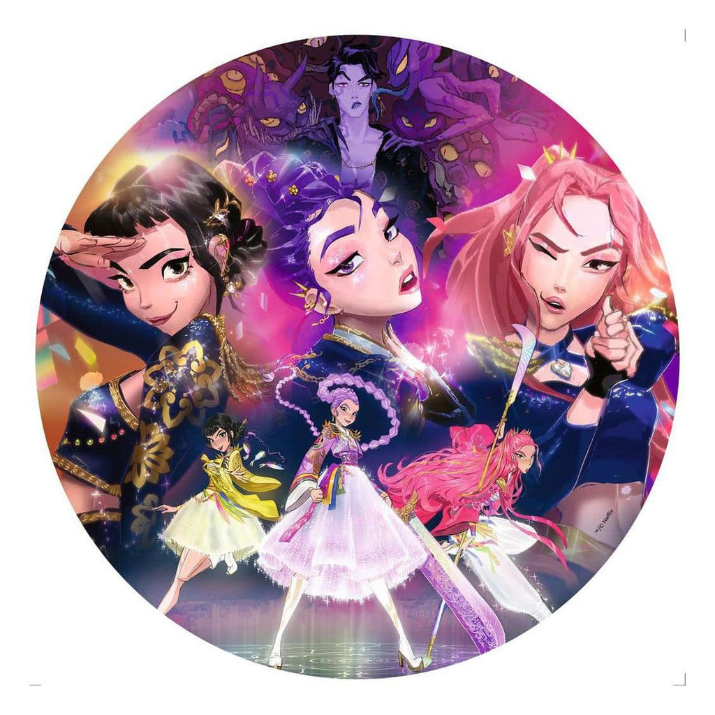 Produktbild KPop Demon Hunters Rundpuzzle For the fans! (500 Teile)