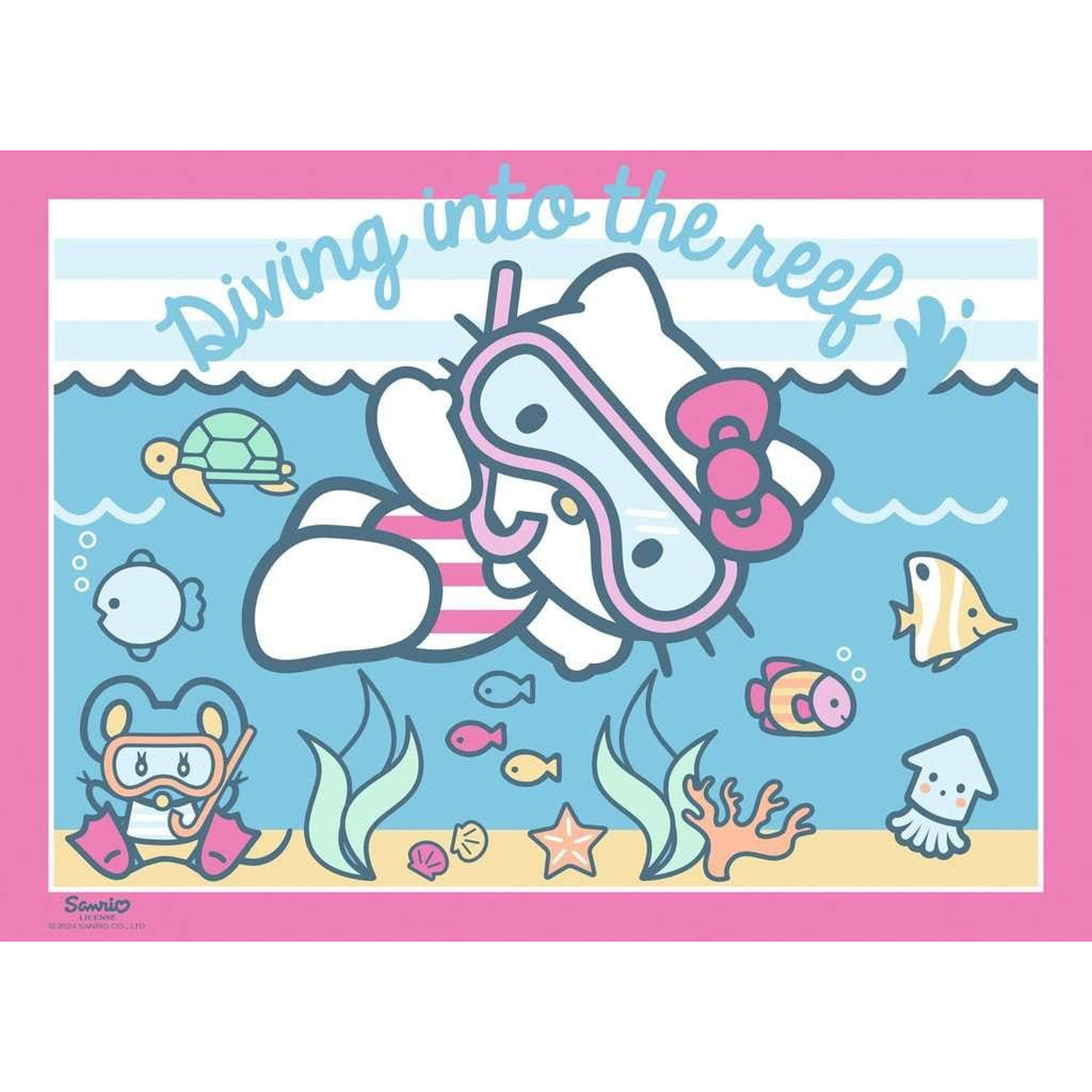 Produktbild Hello Kitty Puzzles 4er-Pack Los geht's, Hello Kitty! (4x100 Teile)