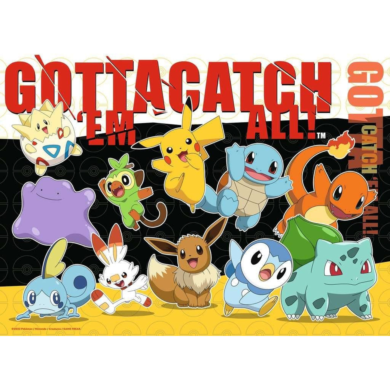 Produktbild Pokémon Puzzles 4er-Pack Pokémon-Kumpels (4x100 Teile)