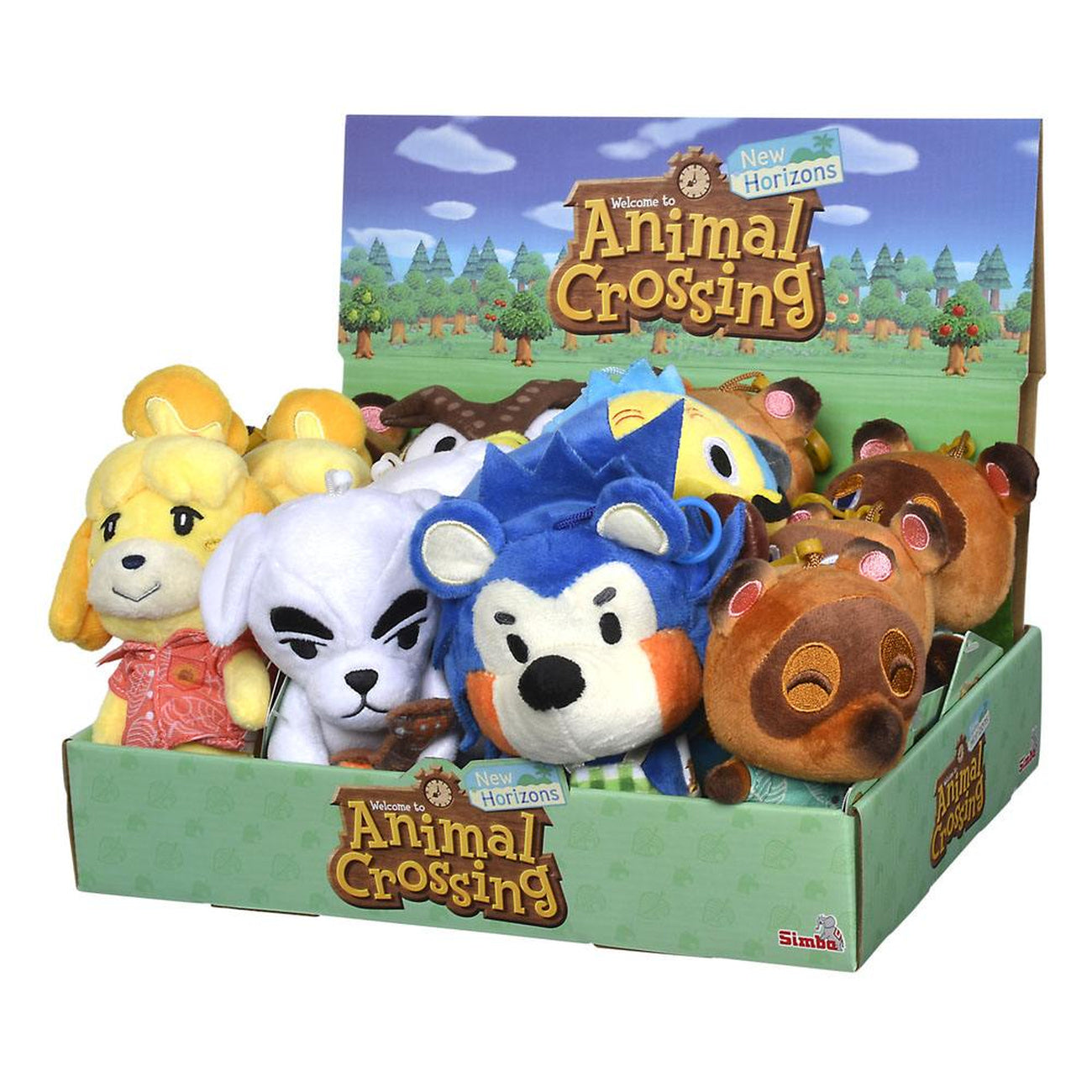 Produktbild Animal Crossing Plüsch-Schlüsselanhänger Residents 15 cm Sortiment (12)