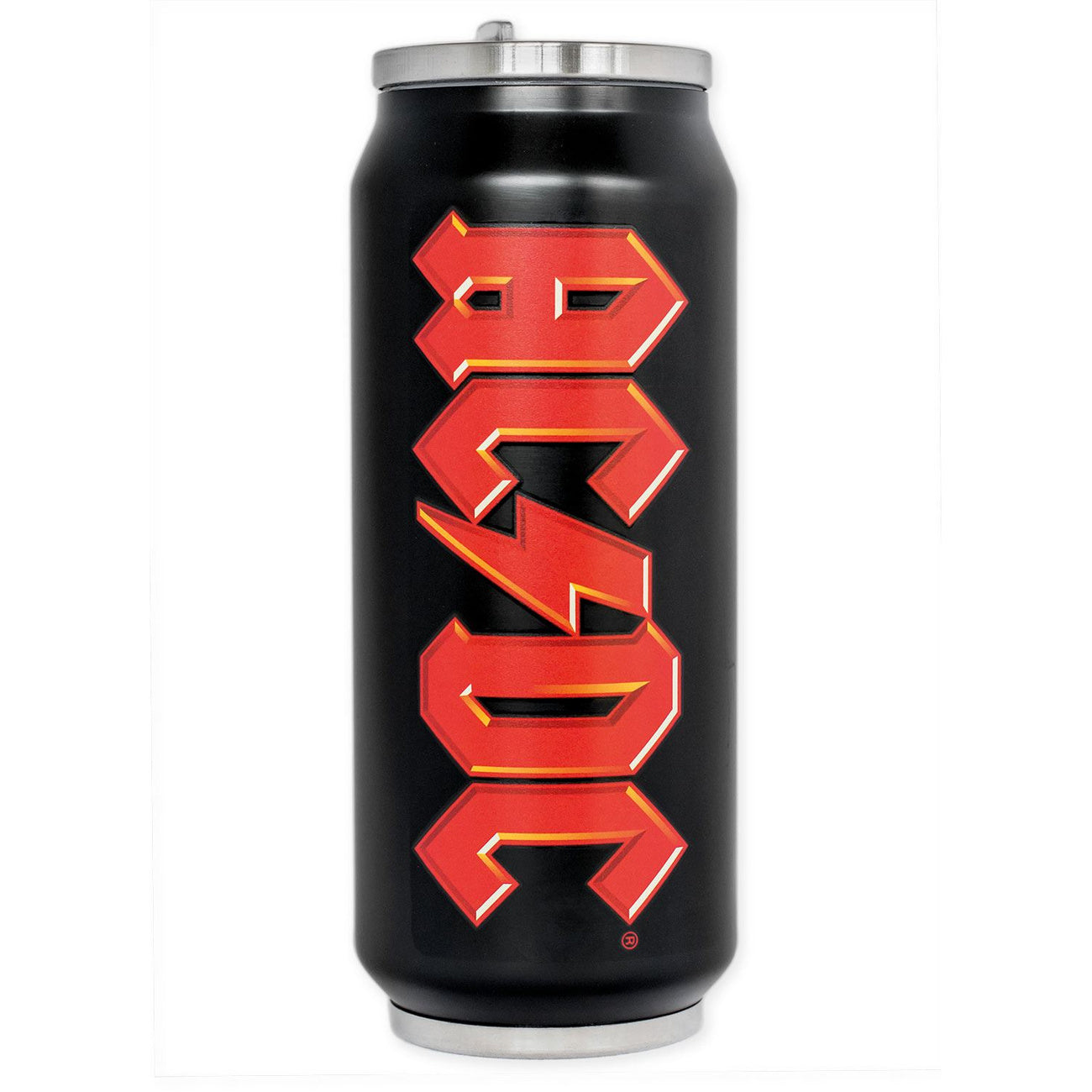 Produktbild AC/DC Edelstahl-Trinkflasche Logo