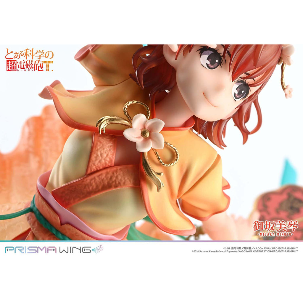Produktbild To Aru Kagaku no Railgun Prisma Wing PVC Statue 1/7 Misaka Mikoto 22 cm
