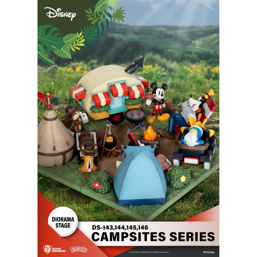 Produktbild Disney D-Stage Campsite Series PVC Diorama Chip & Dale 10 cm