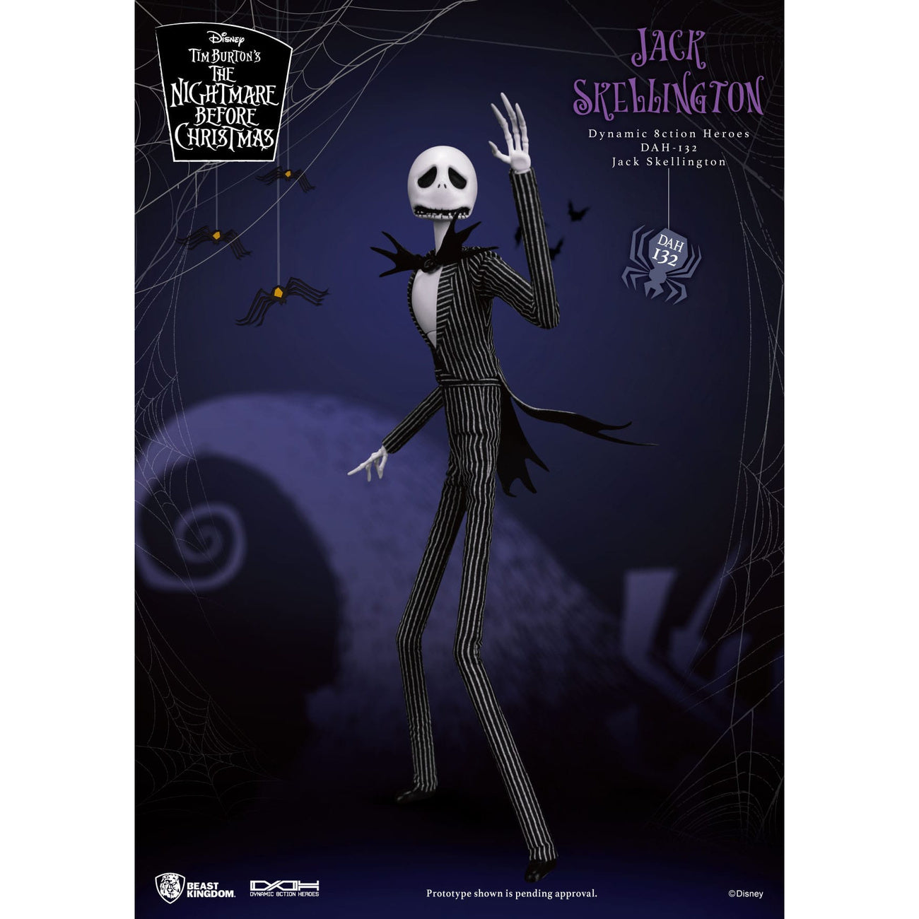 Produktbild Nightmare before Christmas 8ction Heroes Actionfigur 1/9 Jack 21 cm