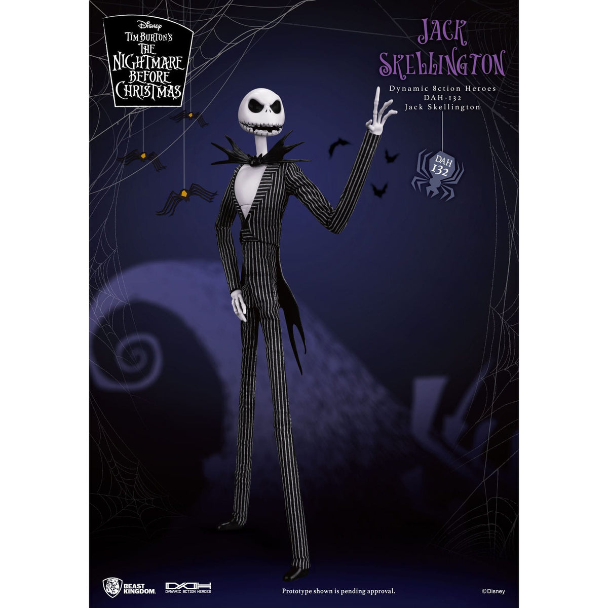 Produktbild Nightmare before Christmas 8ction Heroes Actionfigur 1/9 Jack 21 cm