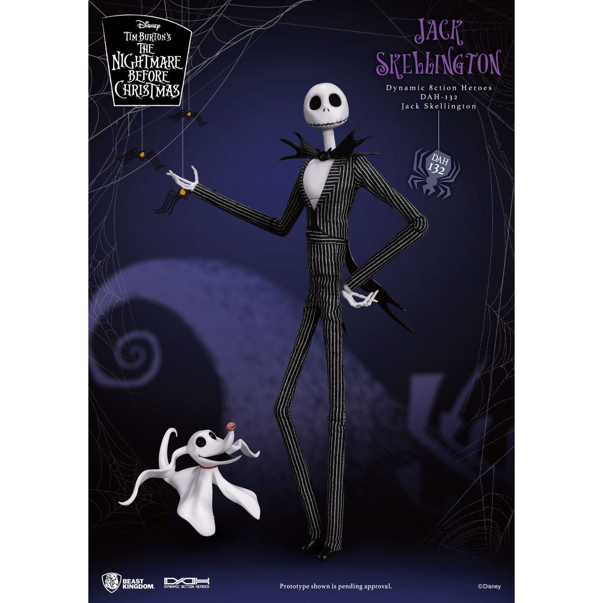 Produktbild Nightmare before Christmas 8ction Heroes Actionfigur 1/9 Jack 21 cm