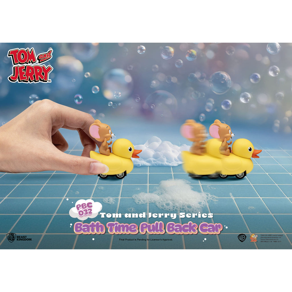Produktbild Tom & Jerry Pull Back Car Series Rückzug-Autos Bath Time Blind Box 6er-Pack