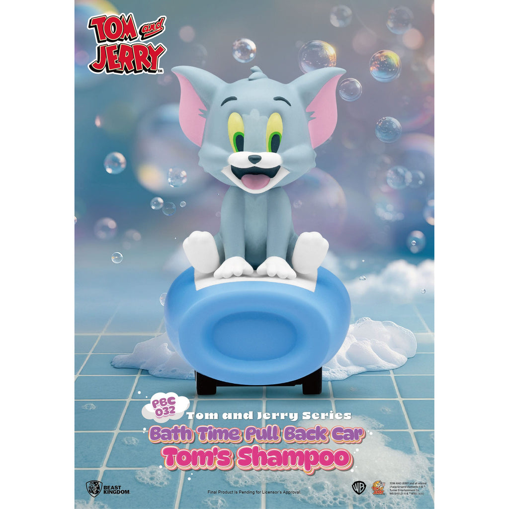 Produktbild Tom & Jerry Pull Back Car Series Rückzug-Autos Bath Time Blind Box 6er-Pack