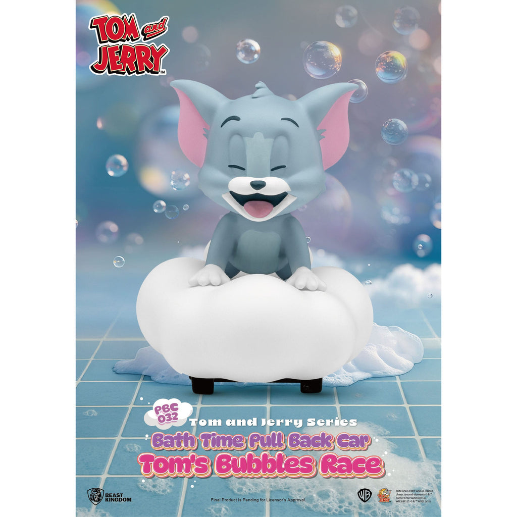 Produktbild Tom & Jerry Pull Back Car Series Rückzug-Autos Bath Time Blind Box 6er-Pack