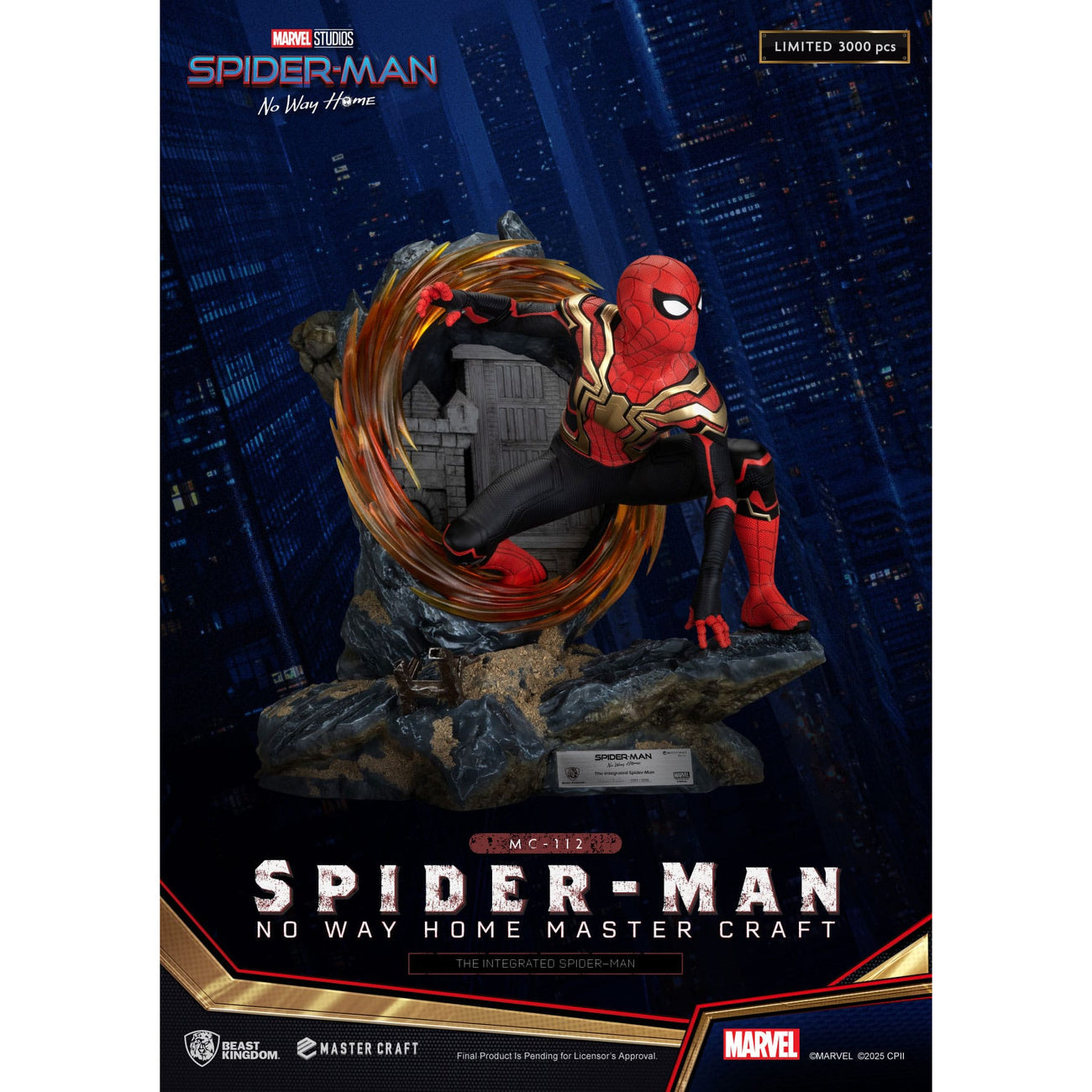 Produktbild Spider-Man: No Way Home Master Craft Statue The Integrated Spider-Man 31 cm