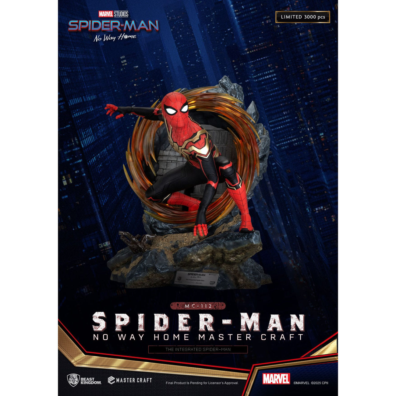 Produktbild Spider-Man: No Way Home Master Craft Statue The Integrated Spider-Man 31 cm