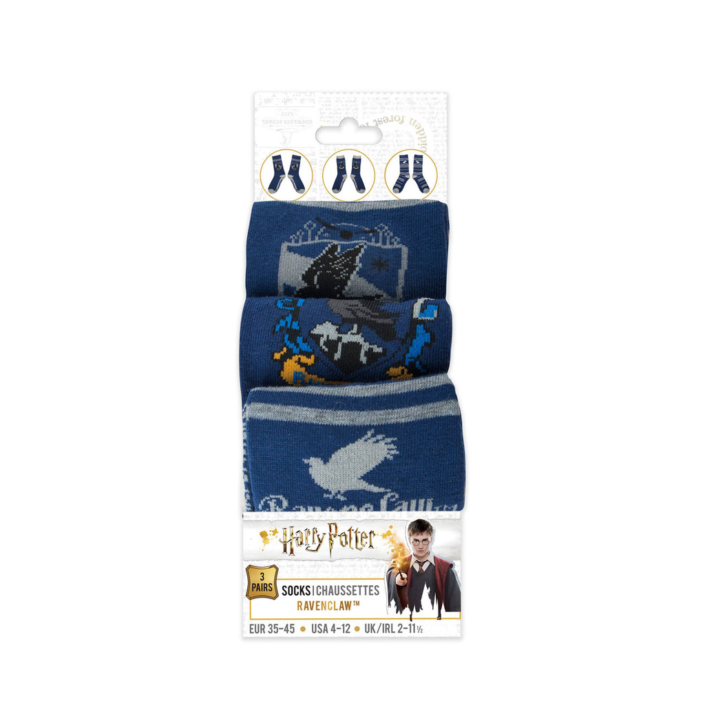 Produktbild Harry Potter Socken 3er-Pack Ravenclaw