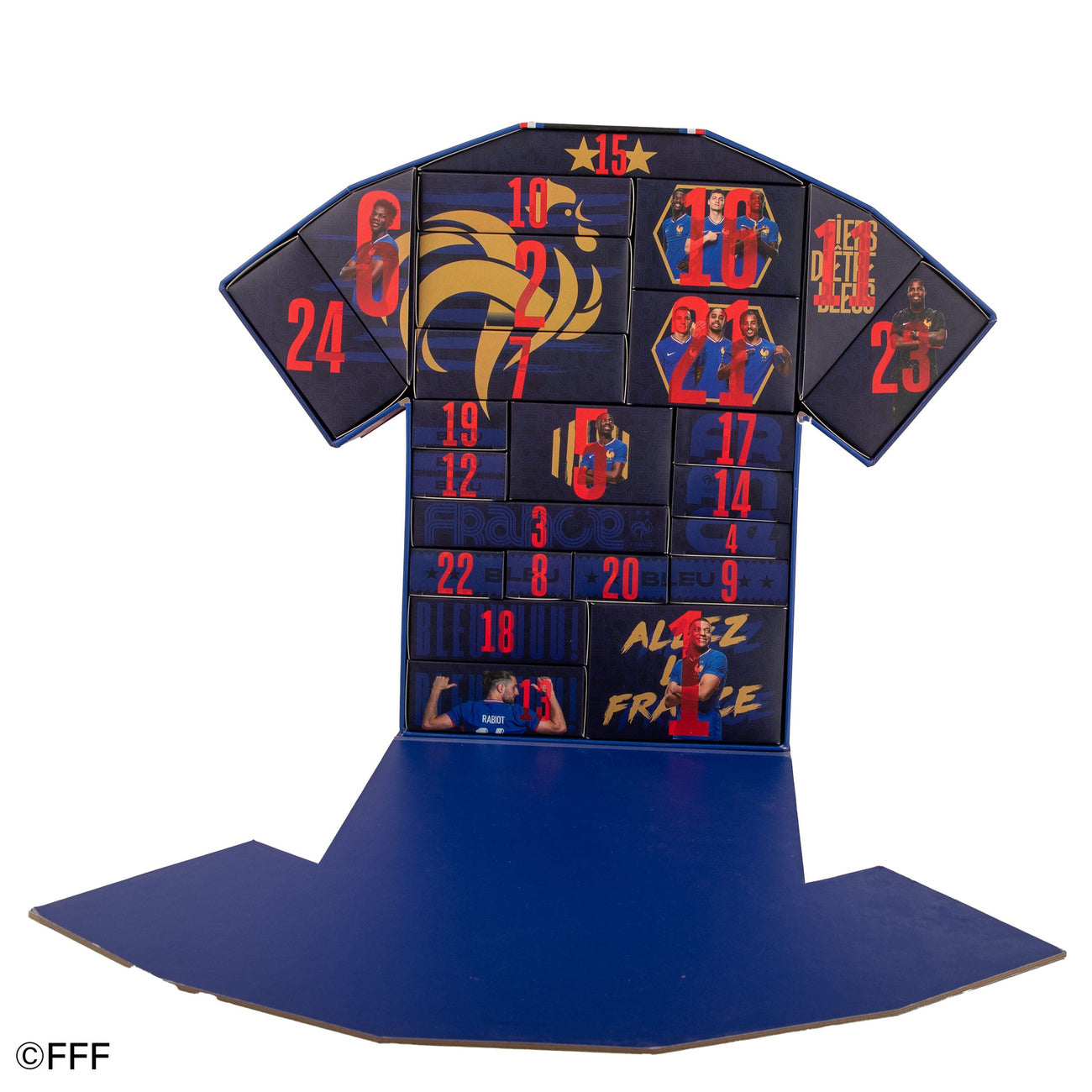 Produktbild Französische Fußballföderation Adventskalender Deluxe 2025