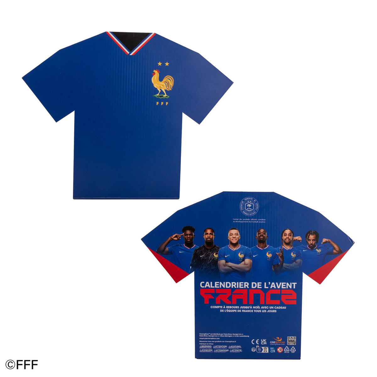 Produktbild Französische Fußballföderation Adventskalender Deluxe 2025