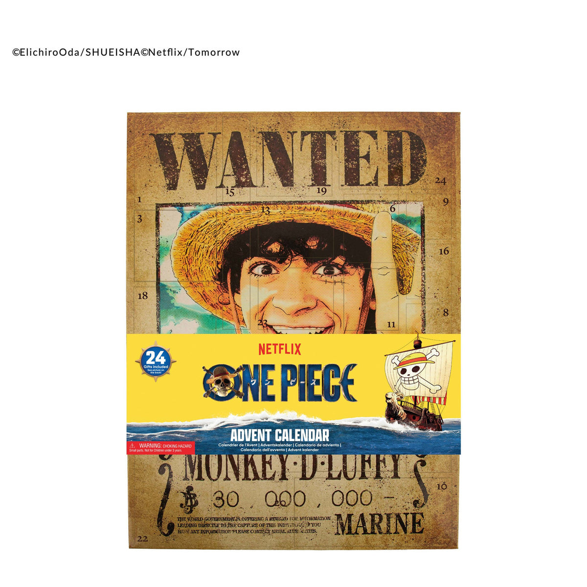 Produktbild One Piece Adventskalender 2025
