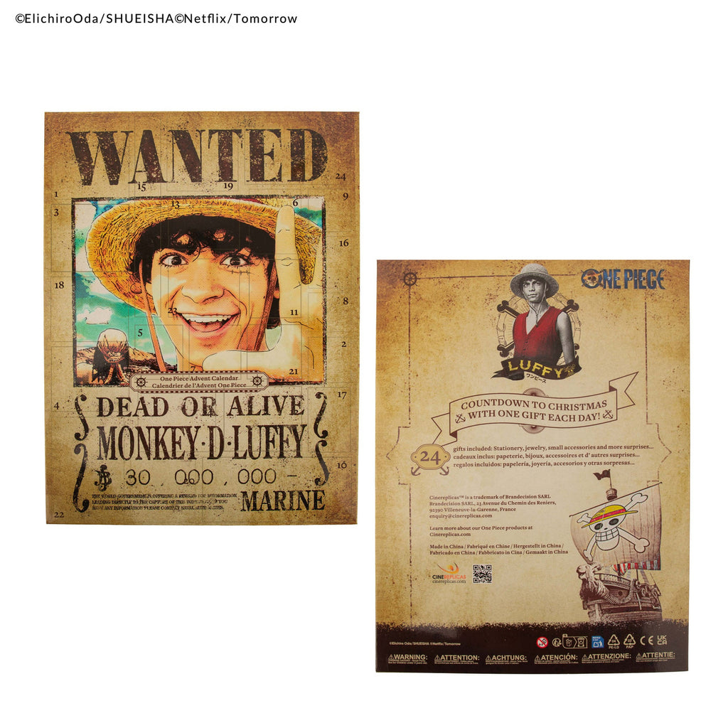 Produktbild One Piece Adventskalender 2025