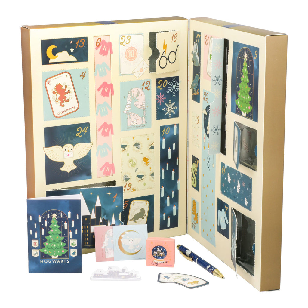 Produktbild Harry Potter Adventskalender Schreibwaren 24 Day Hogwarts