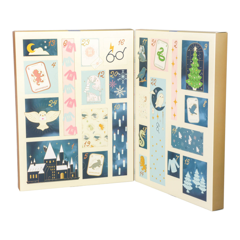 Produktbild Harry Potter Adventskalender Schreibwaren 24 Day Hogwarts