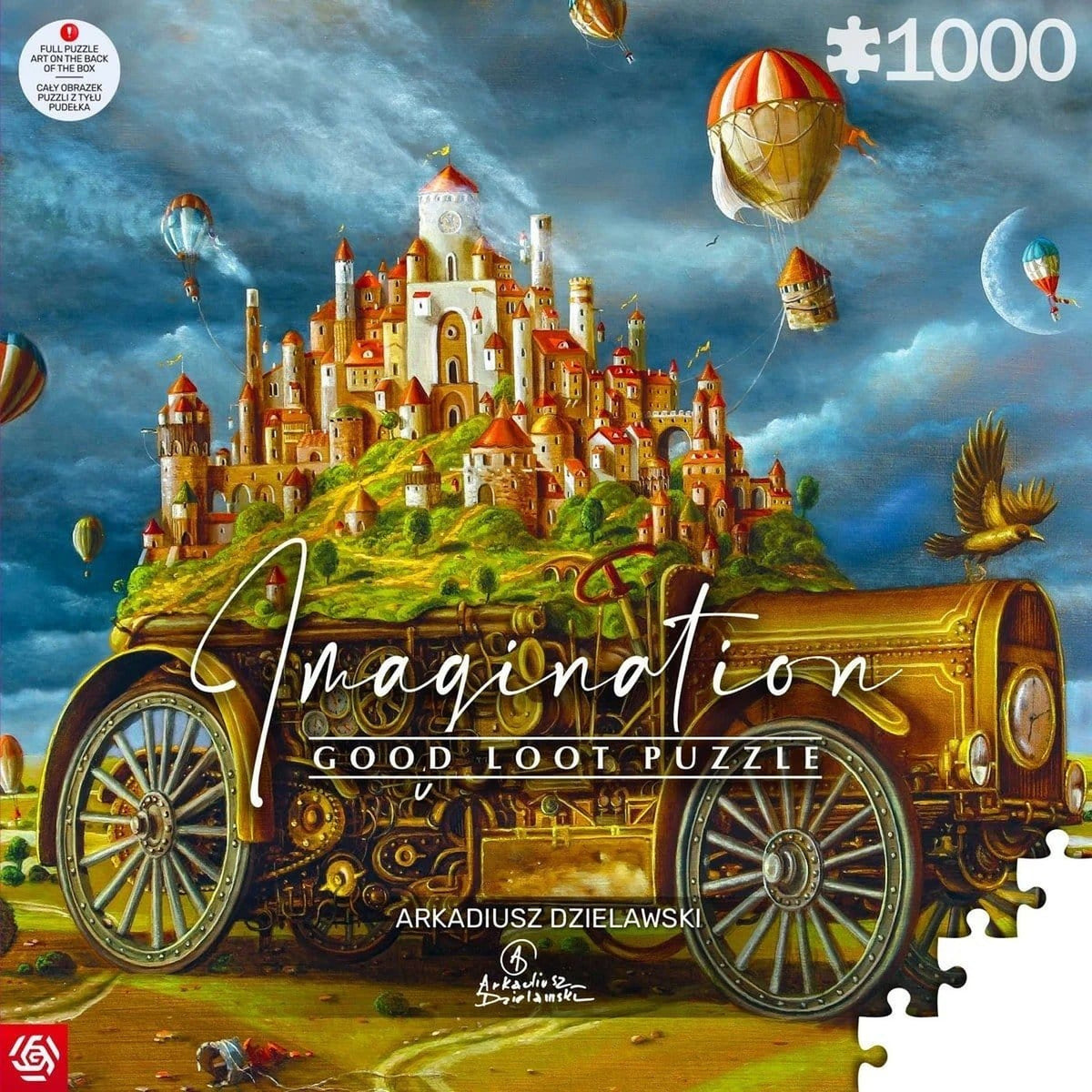 Produktbild Imagination Series Puzzle Arkadiusz Dzielawski Wielka przeprowadzka (1000 Teile)
