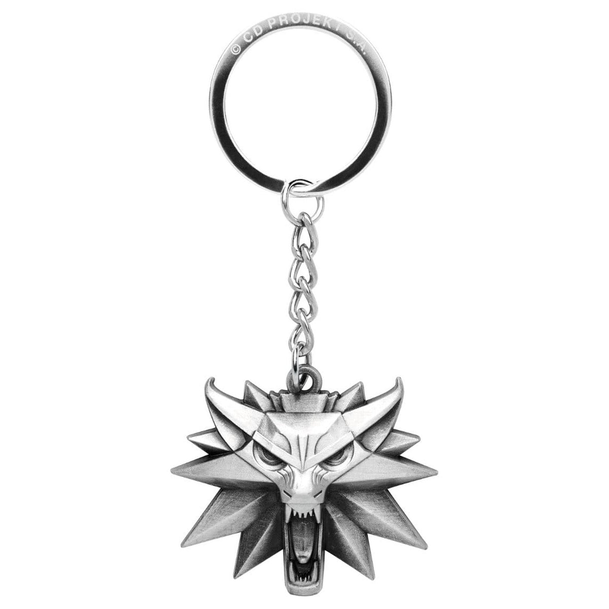 Produktbild The Witcher 3 Schlüsselanhänger Wolf Medallion