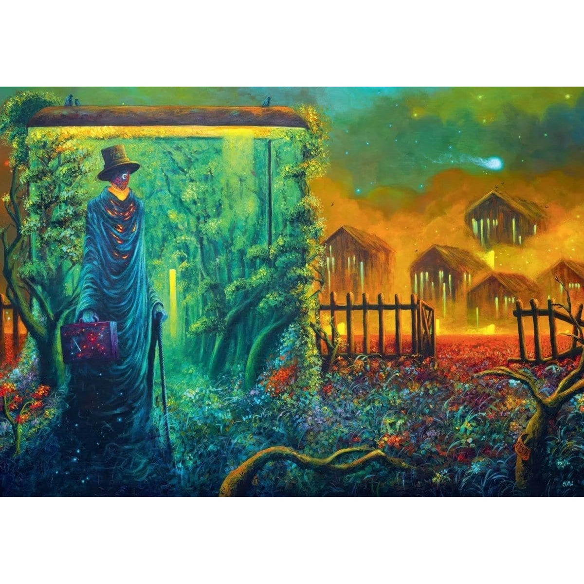 Produktbild Imagination Series Puzzle Sebastian Mon Stationary Traveller II (1000 Teile)