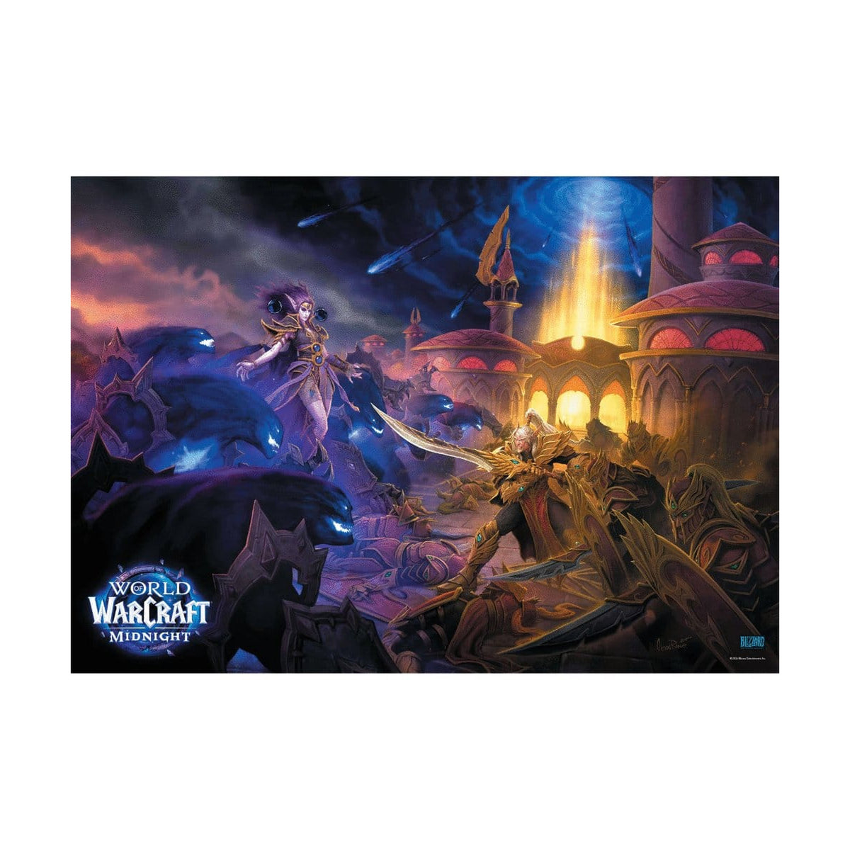 Produktbild World of Warcraft Puzzle Midnight Against the Void (1000 Teile)