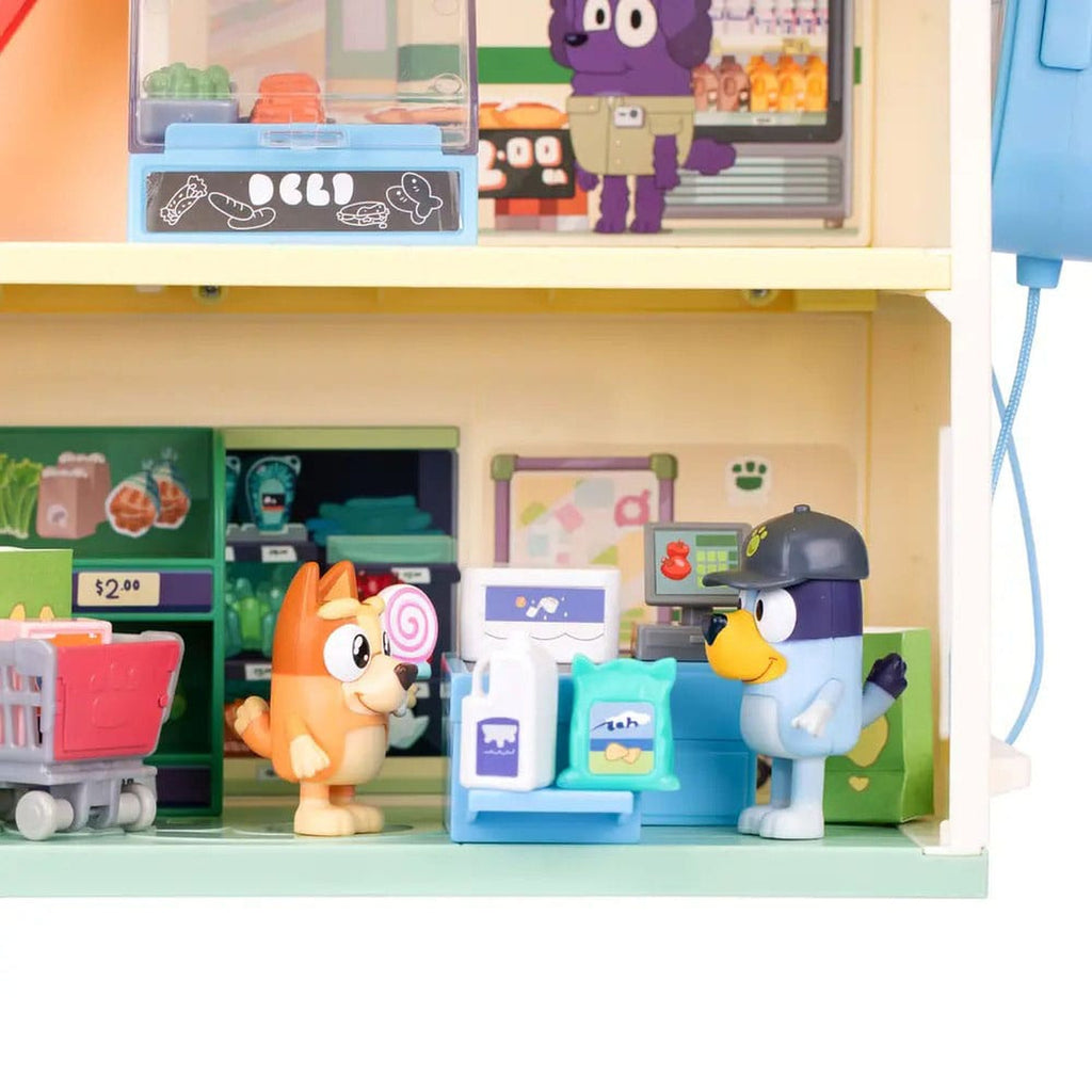 Produktbild Bluey Minifiguren Spielset Bluey Let's Play Chef Supermarkt