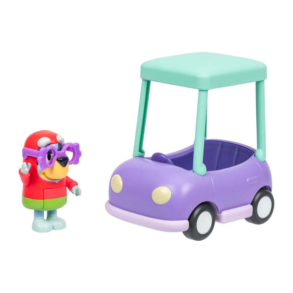Produktbild Bluey Minifiguren Spielset Janet & Oma Auto