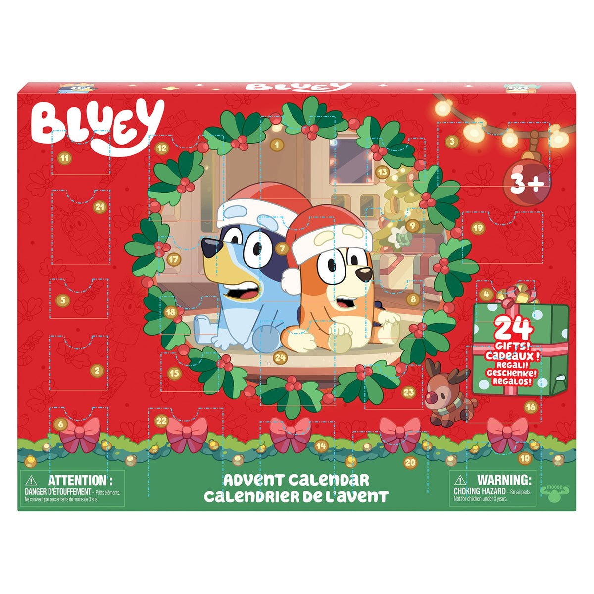 Produktbild Bluey Adventskalender Minifiguren