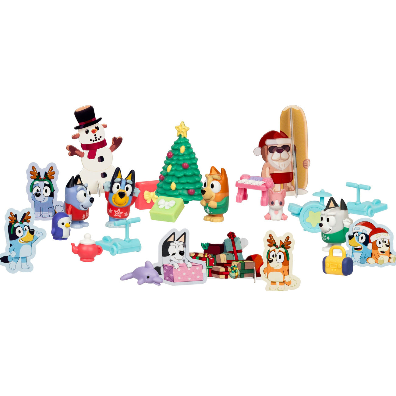 Produktbild Bluey Adventskalender Minifiguren