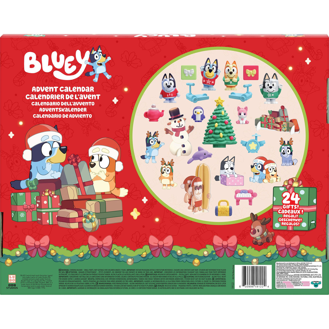 Produktbild Bluey Adventskalender Minifiguren