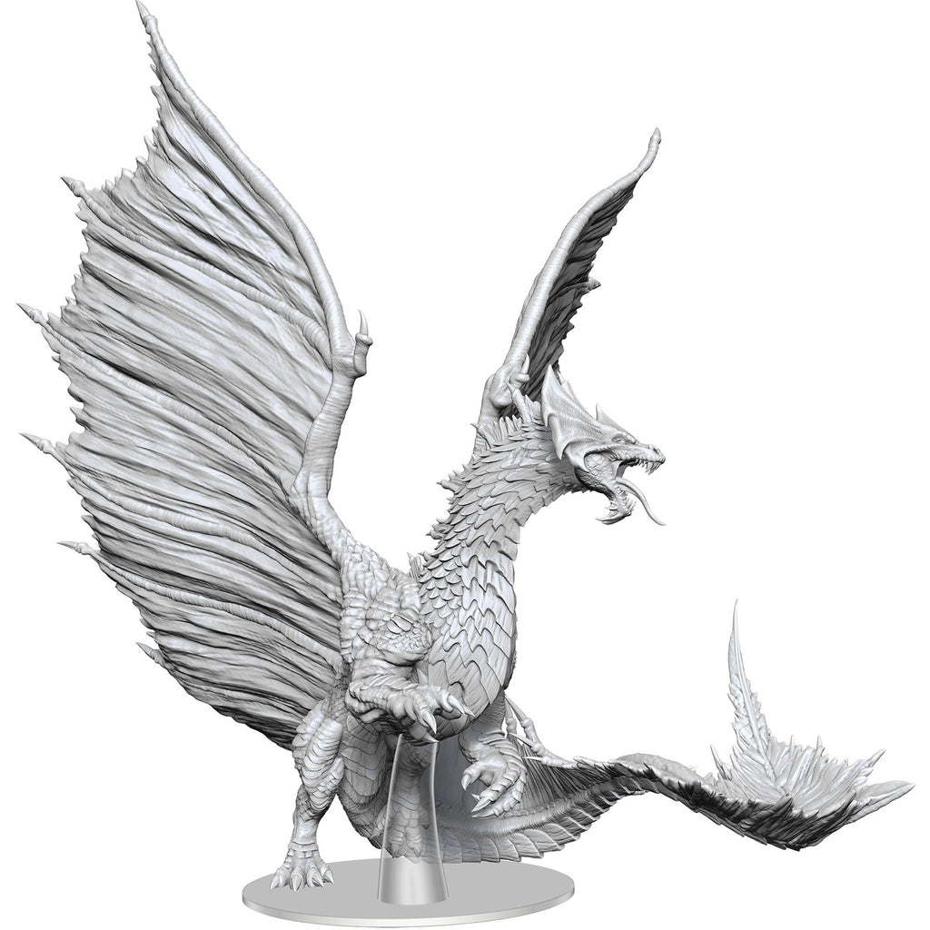 Produktbild Dungeons & Dragons Frameworks Miniatur-Bausatz Adult Brass Dragon