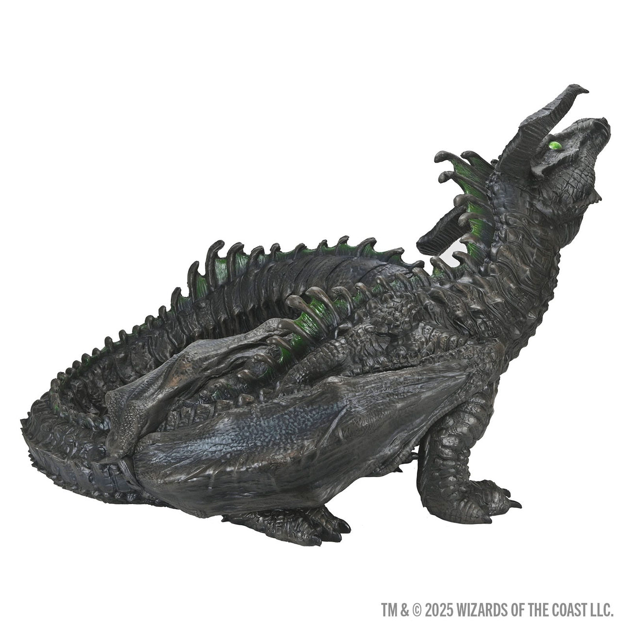 Produktbild D&D Replicas of the Realms Life-Size Schaumgummi-Figur Black Dragon Wyrmling 46 cm