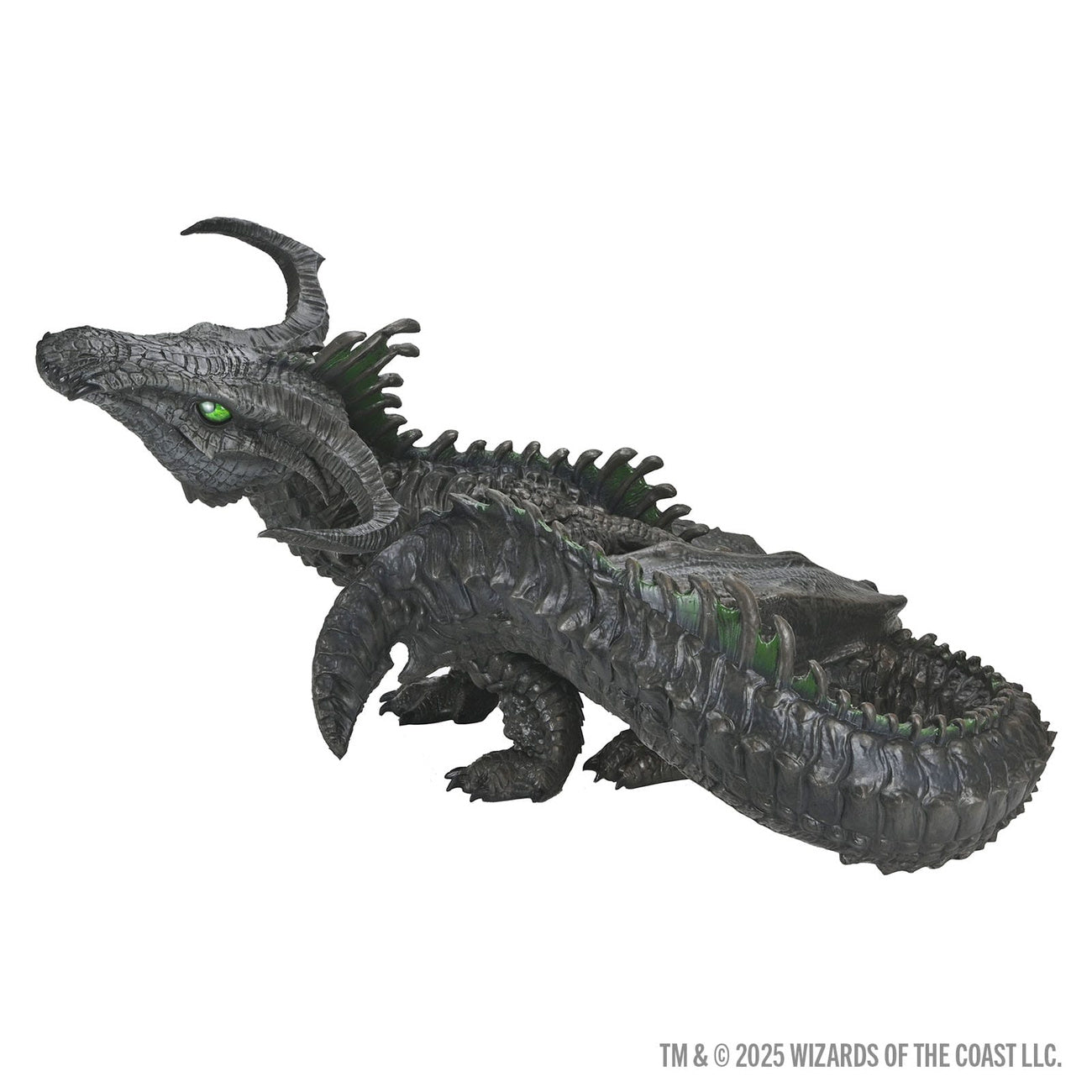Produktbild D&D Replicas of the Realms Life-Size Schaumgummi-Figur Black Dragon Wyrmling 46 cm