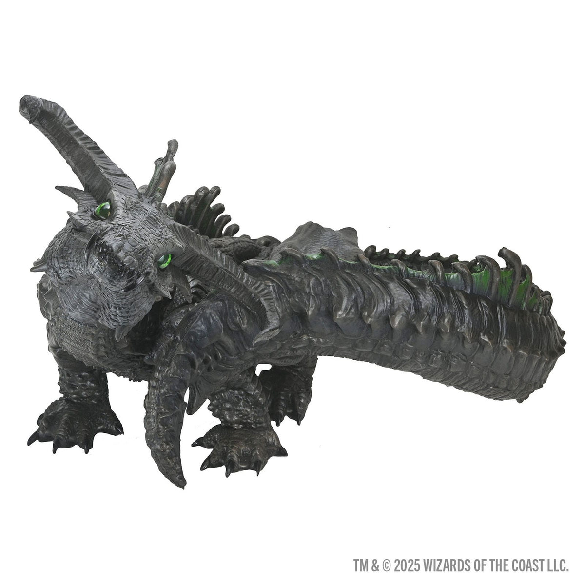 Produktbild D&D Replicas of the Realms Life-Size Schaumgummi-Figur Black Dragon Wyrmling 46 cm