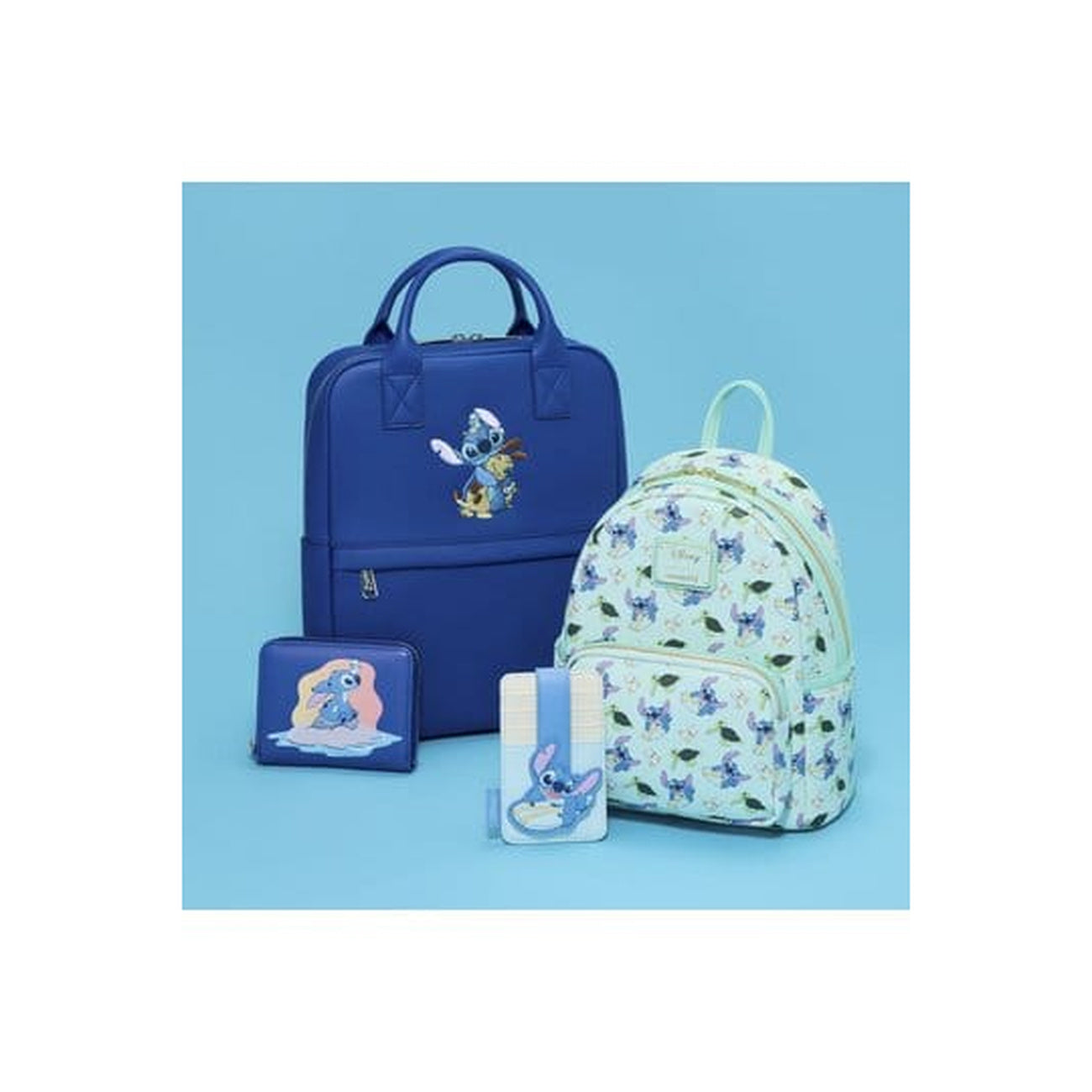 Produktbild Disney by Loungefly Karten-Etui Lilo & Stitch Animal Friends Surfing