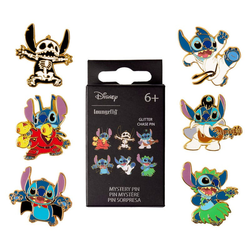 Produktbild Disney by Loungefly Ansteck-Pins Blind Box Web Stitch Sortiment (12)