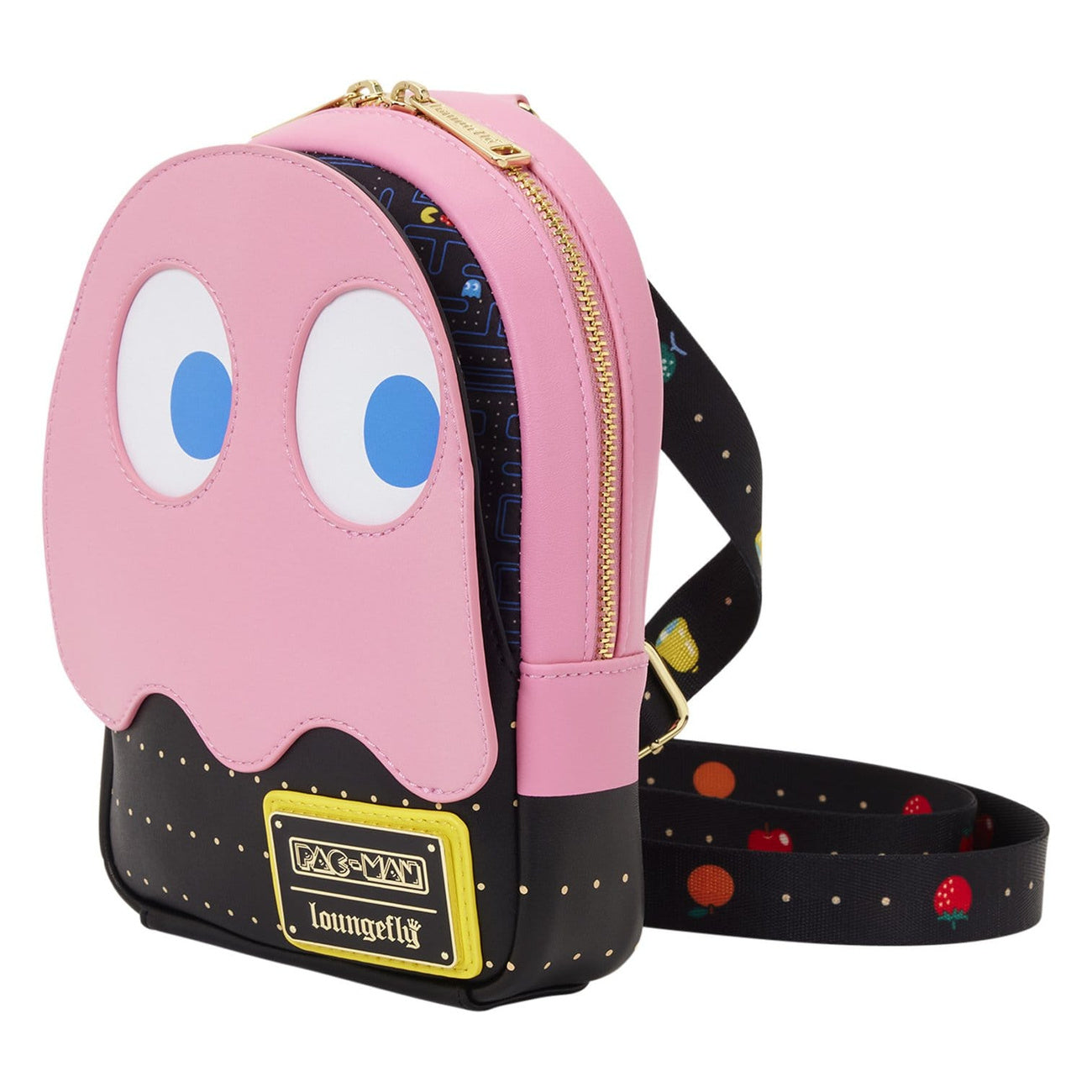Produktbild Pac-Man by Loungefly Sling Brusttasche / Umhängetasche Pinky Ghost