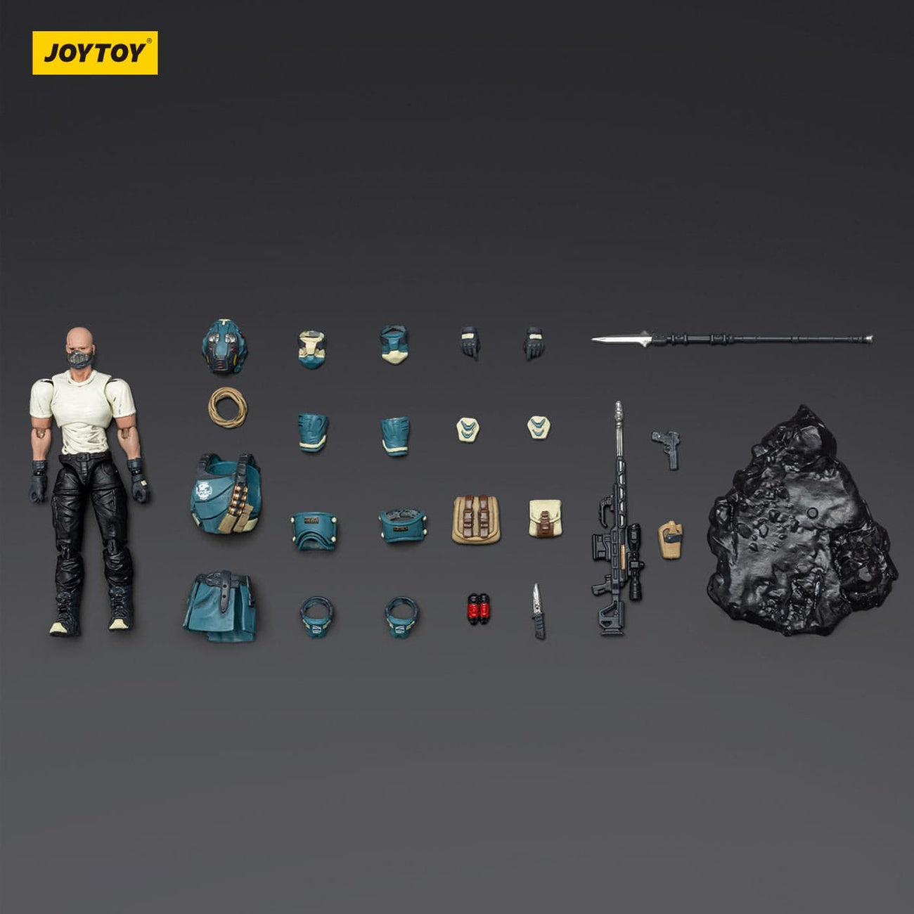 Produktbild UNSC Dark Source Actionfigur Sniper Foster 7 cm