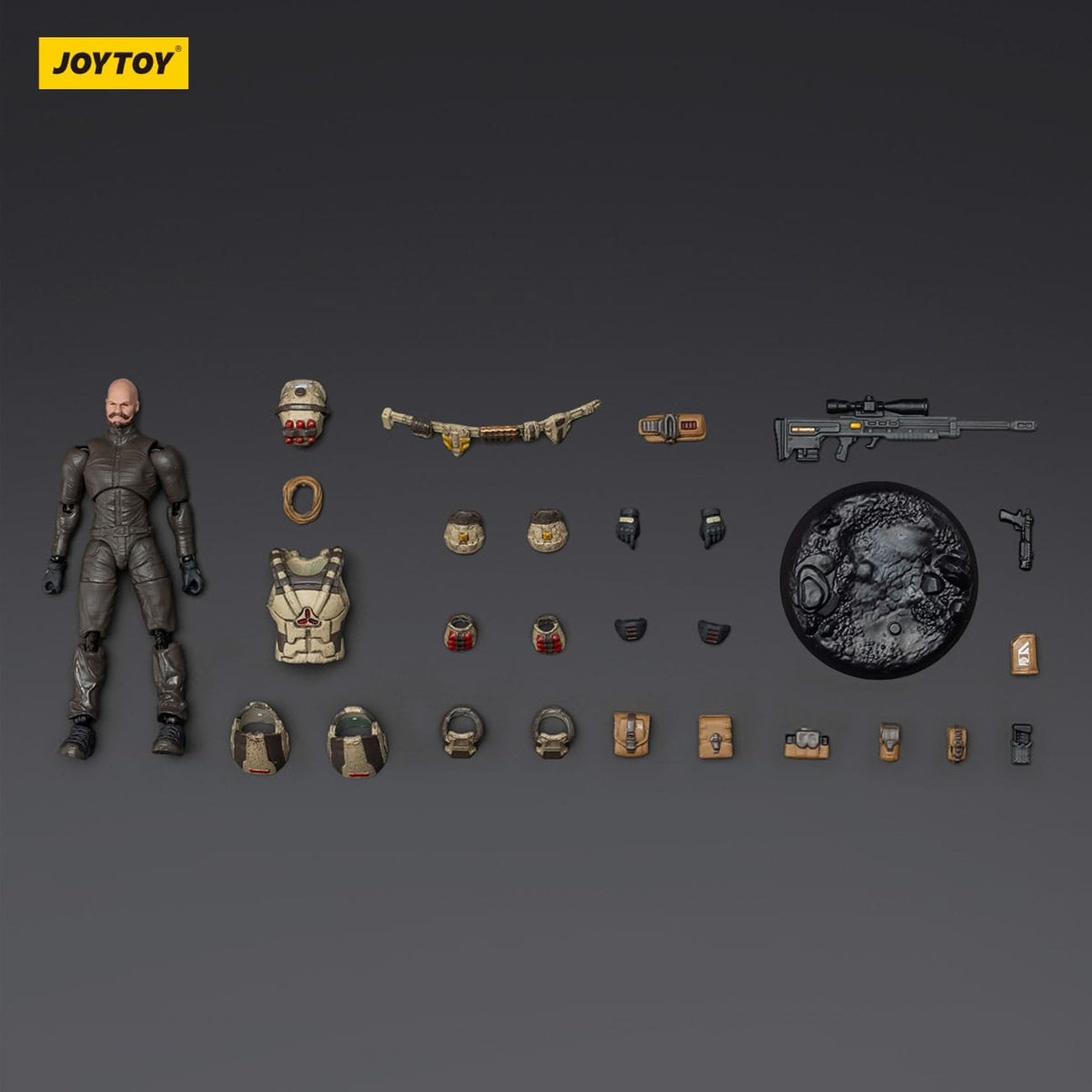 Product image UNSC Dark Source Action Figure Sniper Dima 7 cm