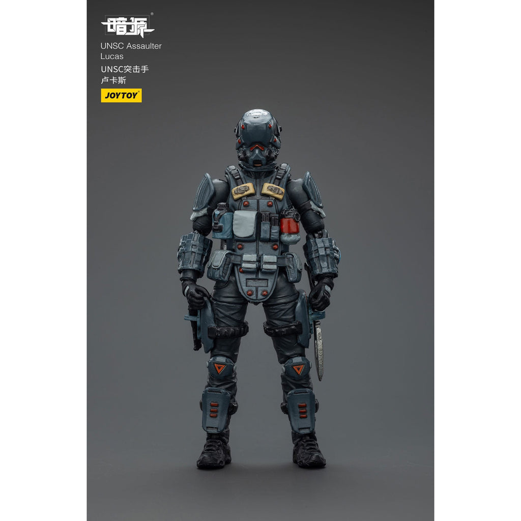 Produktbild UNSC Dark Source Actionfigur Assaulter Lucas 7 cm
