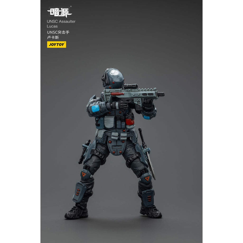 Produktbild UNSC Dark Source Actionfigur Assaulter Lucas 7 cm