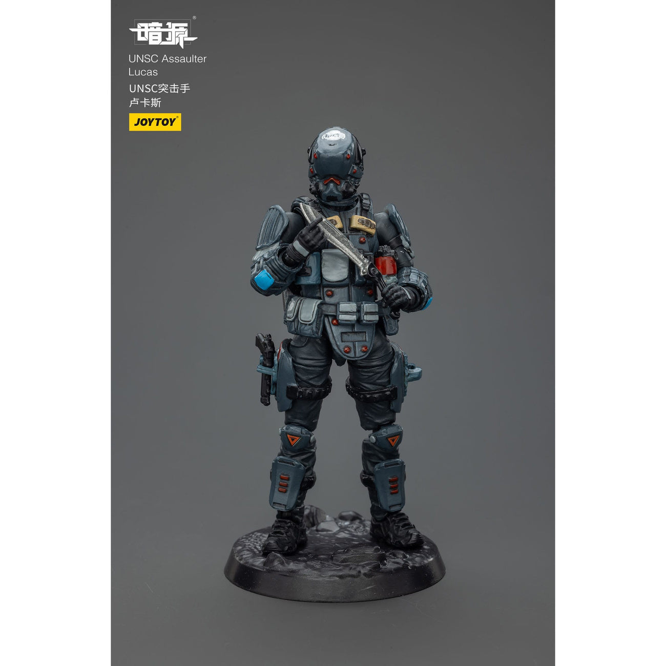 Produktbild UNSC Dark Source Actionfigur Assaulter Lucas 7 cm