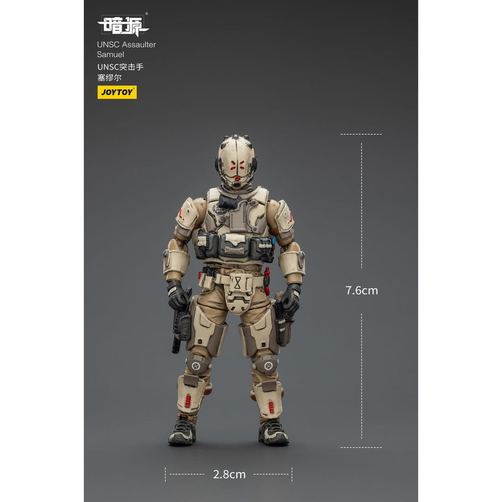 Produktbild UNSC Dark Source Actionfigur Assaulter Samuel 7 cm