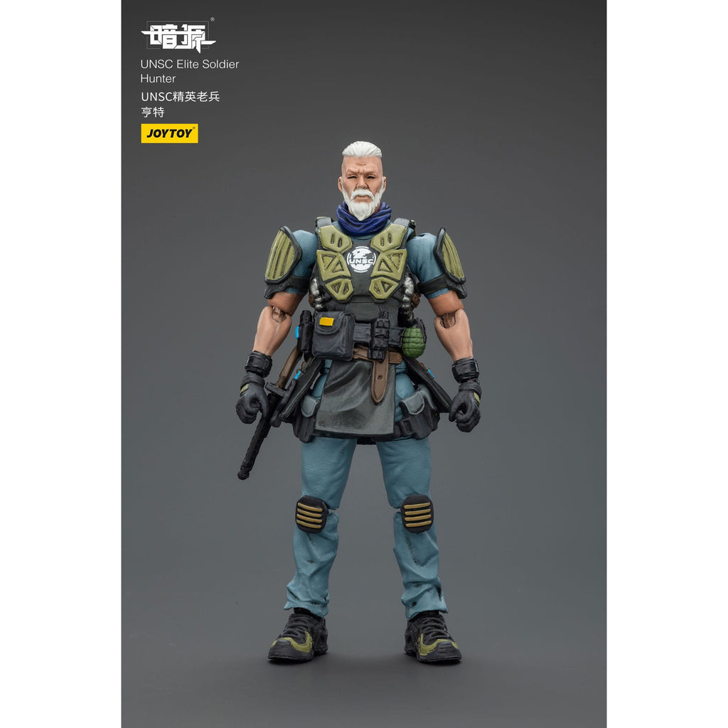 Produktbild UNSC Dark Source Actionfigur Elite Soldier Hunter 7 cm