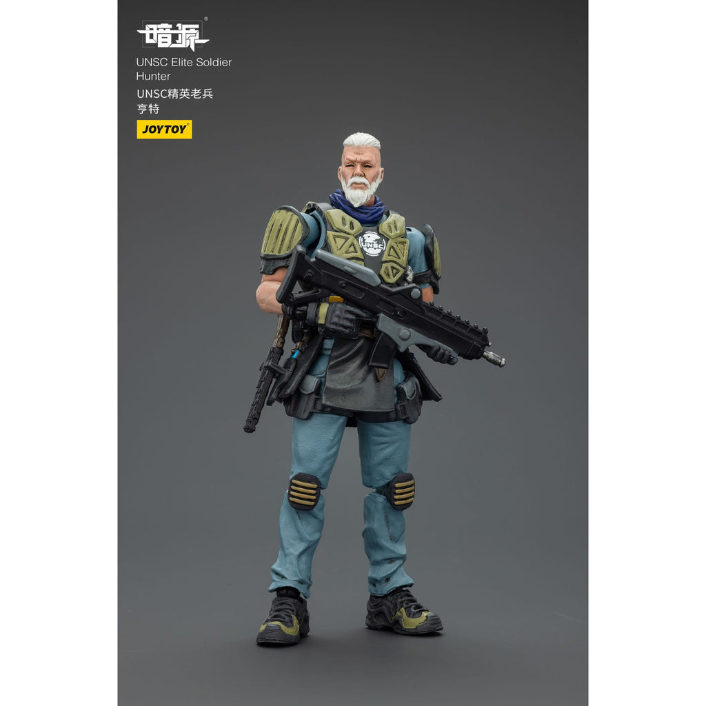 Produktbild UNSC Dark Source Actionfigur Elite Soldier Hunter 7 cm