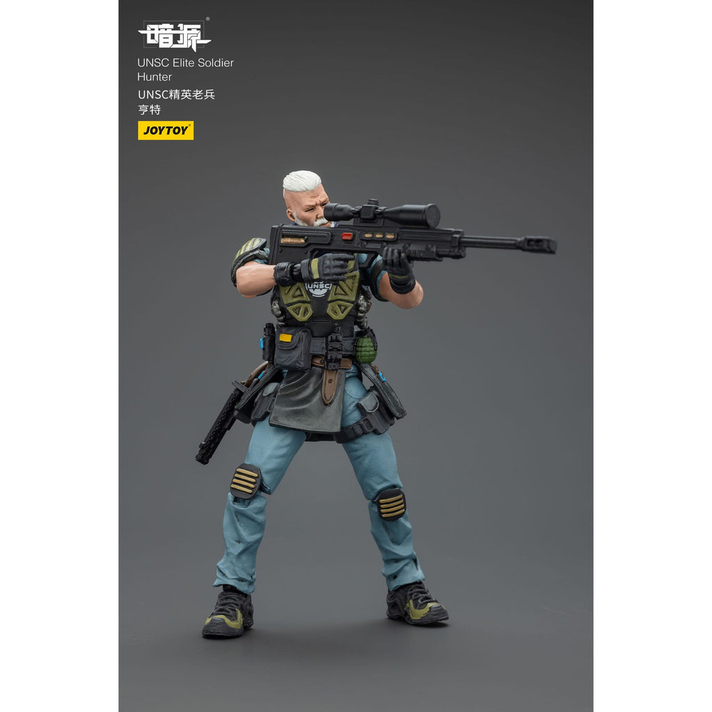Produktbild UNSC Dark Source Actionfigur Elite Soldier Hunter 7 cm